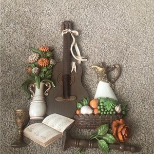 Vintage Dart Syroco 1976 3D Wall Hangings Dart Industries USA #7440